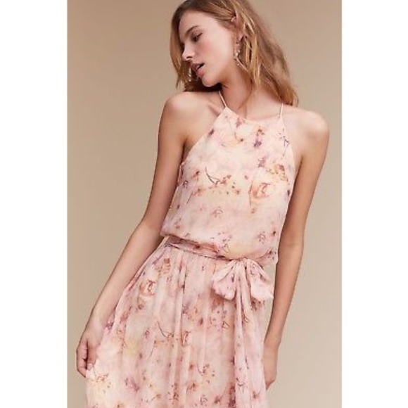 NWT BHLDN BLUSH WILDFIRE ALANA DRESS - Picture 4 of 4